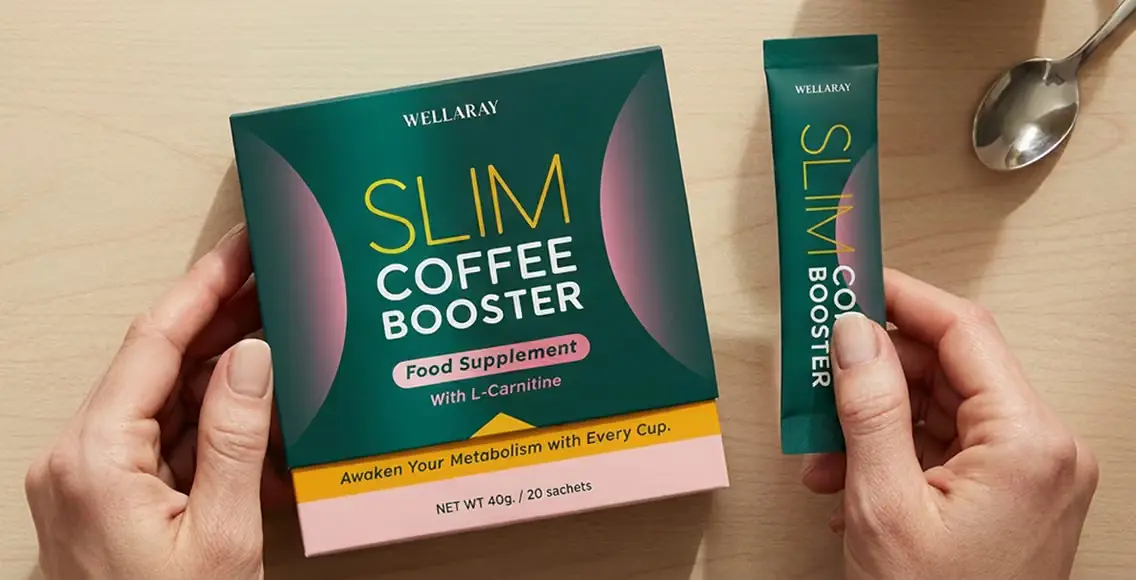 Wellaray Slim Coffee Booster benefits and easy morning routine