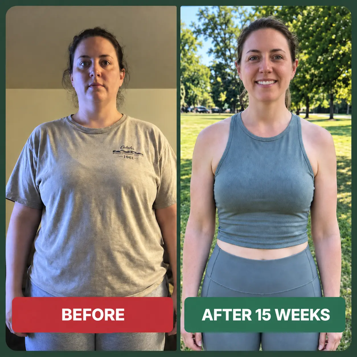 Wellaray Slim Coffee Booster Marina before and after 15 weeks