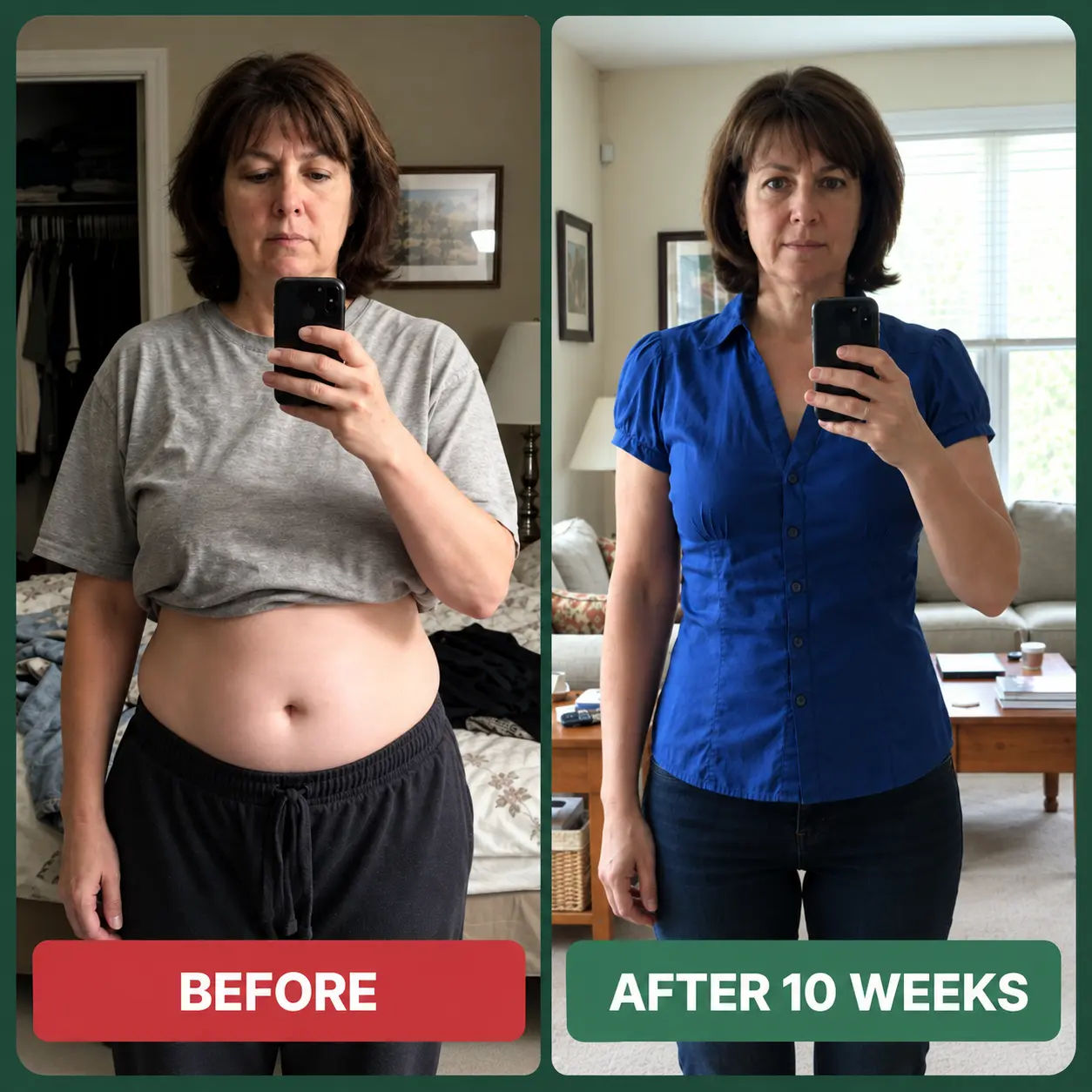 Wellaray Slim Coffee Booster Ama before and after 10 weeks